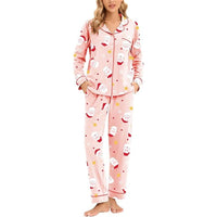 Comfortabele Katoenen Kerst Pyjama voor Dames - CottonSnug