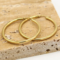 Vardi Dante™ Gouden Oorringen (40 mm) | Opvallend & Stijlvol