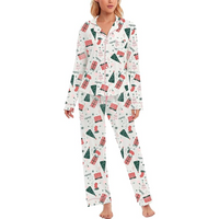 Comfortabele Katoenen Kerst Pyjama voor Dames - CottonSnug