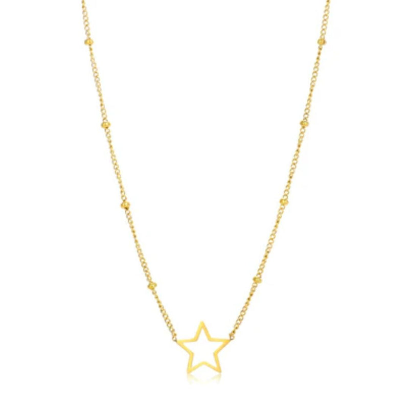 Vardi Dante™ Open Ster Ketting | Stijlvol & Veelzijdig
