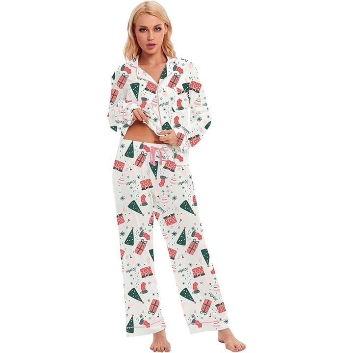 Comfortabele Katoenen Kerst Pyjama voor Dames - CottonSnug