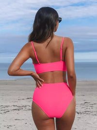 Bikini Set met Hoge Taille – Eliva