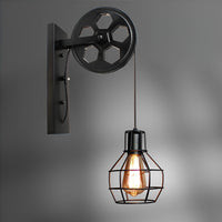 Vintage Industriële LED Wandlamp - IronGlare
