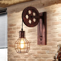 Vintage Industriële LED Wandlamp - IronGlare