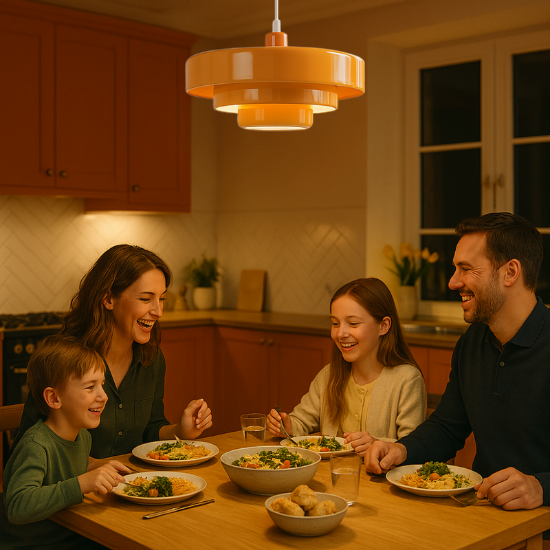 TimelessGlow™ Vintage Hanglamp – Warme LED Sfeerverlichting Met Industrieel Karakter