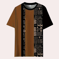 Casual T-Shirt met Kleurblokken voor Heren - Milo