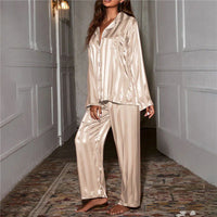 Zijdezachte Dames Pyjamaset - Emilia