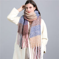Trendy Geruite Dames Sjaal - Elira