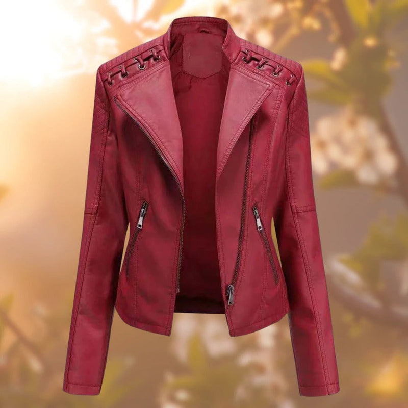 Leren dames jack - Seraphina
