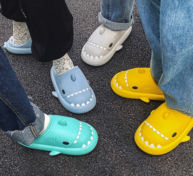 Comfortabele Haaien Sloffen voor het Hele Gezin – Marley