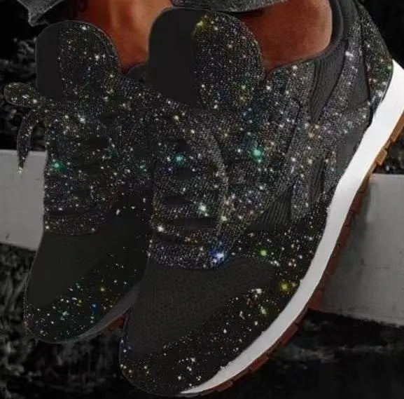 Dames Glitterschoenen met Pailletten - Livia