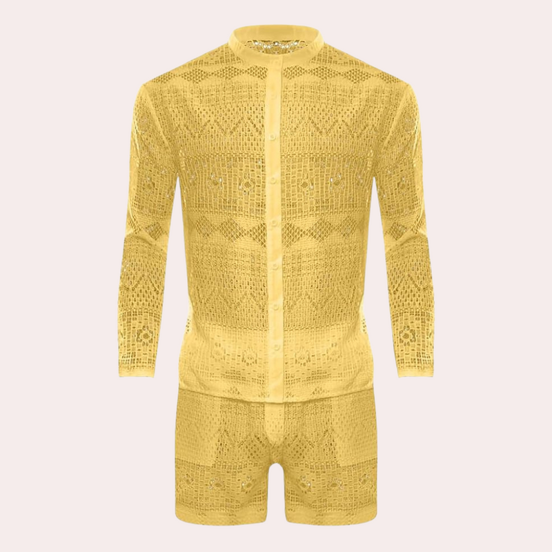 Luchtige Kanten Zomerset voor Heren - Cai