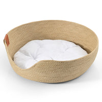 Handgemaakt Comfortabel Bed voor Katten - LuxeSnooze