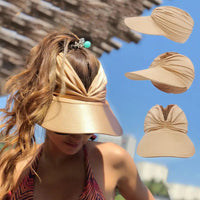 Opvouwbare zonnehoed met een grote rand en UV-bescherming – Babes