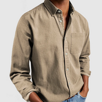 Los heren casual overhemd met moderne snit – Henrik