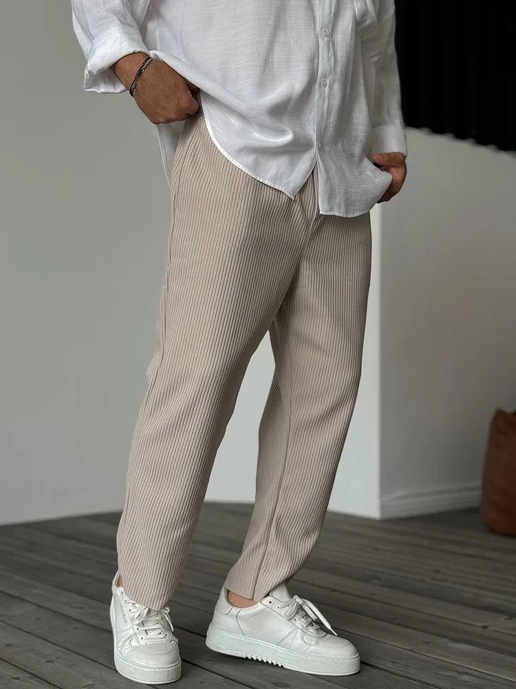 Luxe Herenbroek van Zachte Stof – Alessio