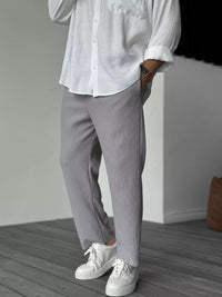 Luxe Herenbroek van Zachte Stof – Alessio