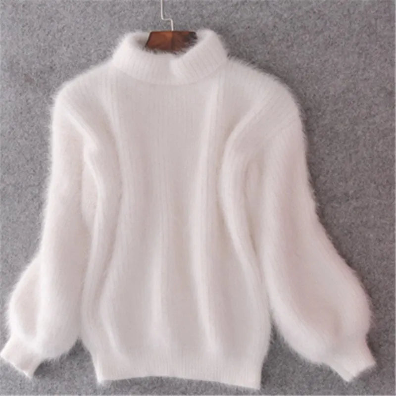 Casual Angora Gebreide Damestrui - Livia