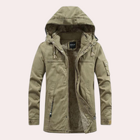 Gevoerde Heren Winterjas met Warme Capuchon - Logan