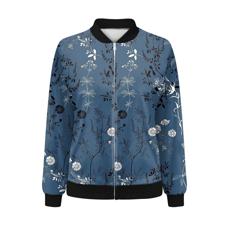 Dames Zomerjas met Fijne Bloemenprint – Fiora