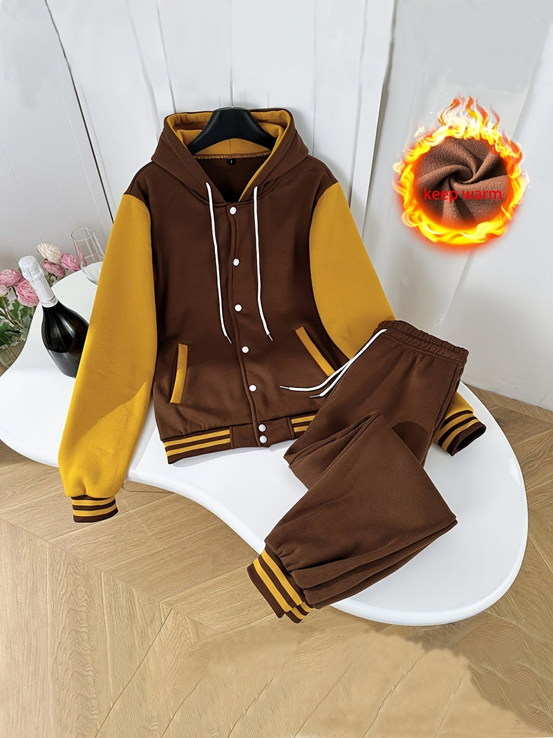 Comfortabele en Trendy 2-Delig Joggingpak - Elara