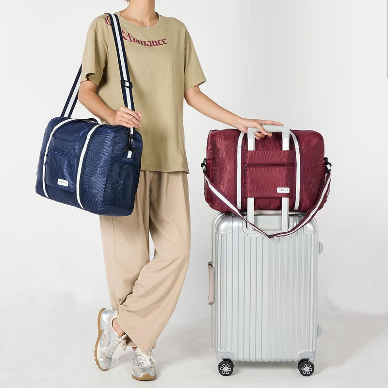 Lichtgewicht Opvouwbare Waterdichte Reistas – Compact Handbagage