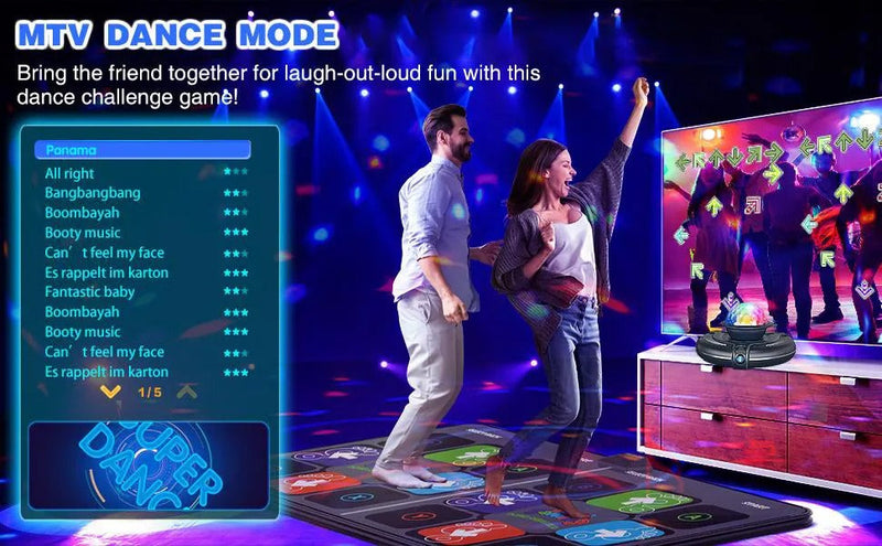 Interactieve Dansmat voor Kinderen - DanceFun