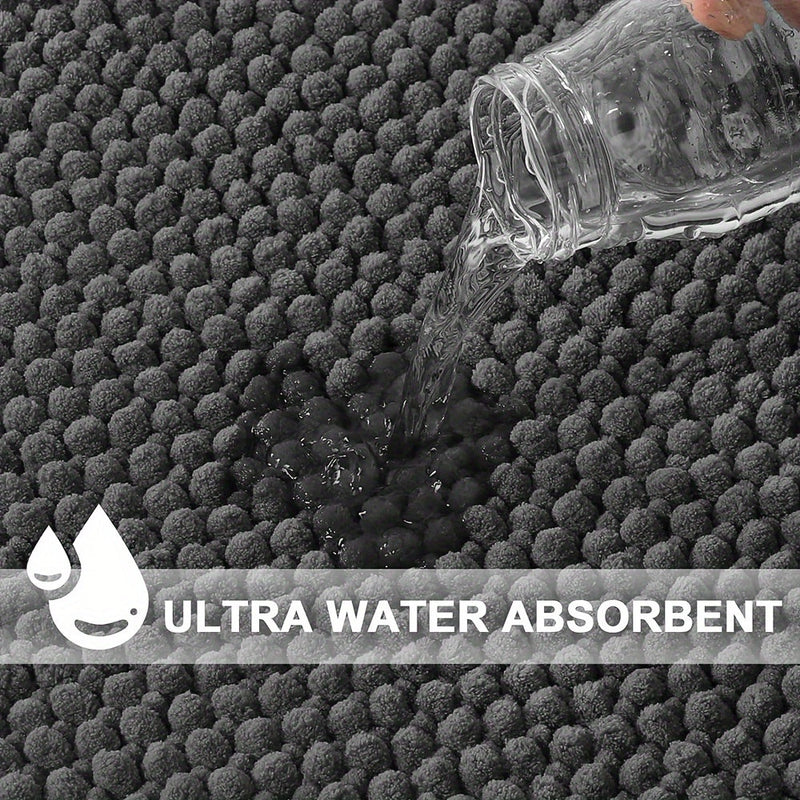 Luxe L-vormige Antislip Hoekdouchemat - Evelyn