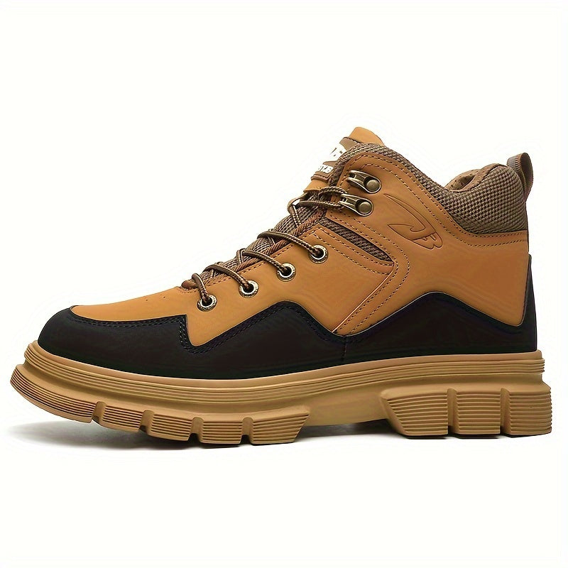 Heren veiligheidsschoenen halfhoog met versterkte neuscap & zool - Auron