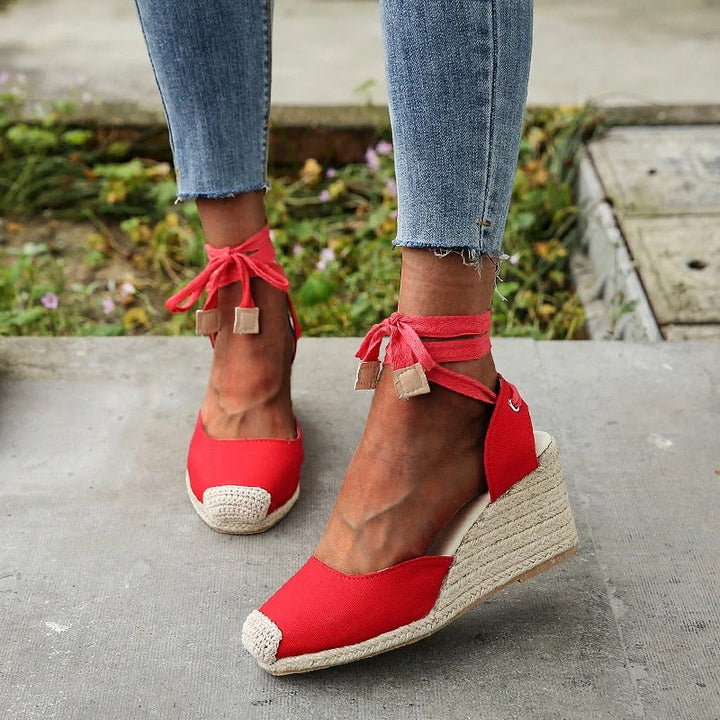 Stylowe espadryle sandały dla kobiet – Maribel