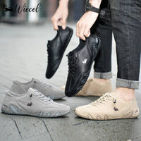 Uniseks Leren Barefoot Schoenen – BareMotion