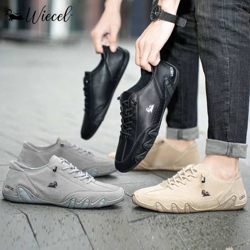 Uniseks Leren Barefoot Schoenen – BareMotion