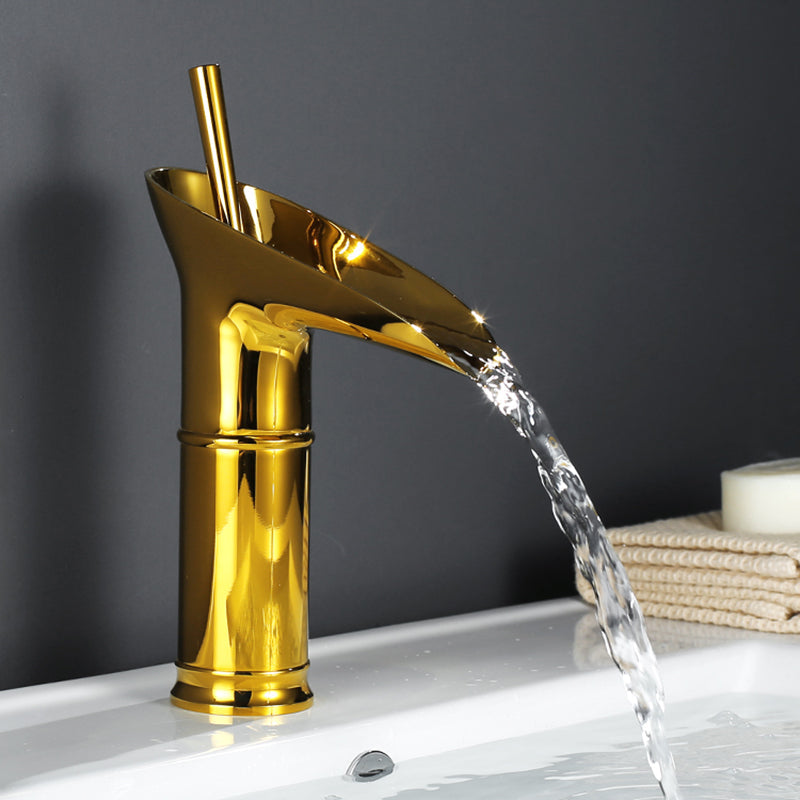 Luxe Waterval Wastafelkraan - CascadeFlow