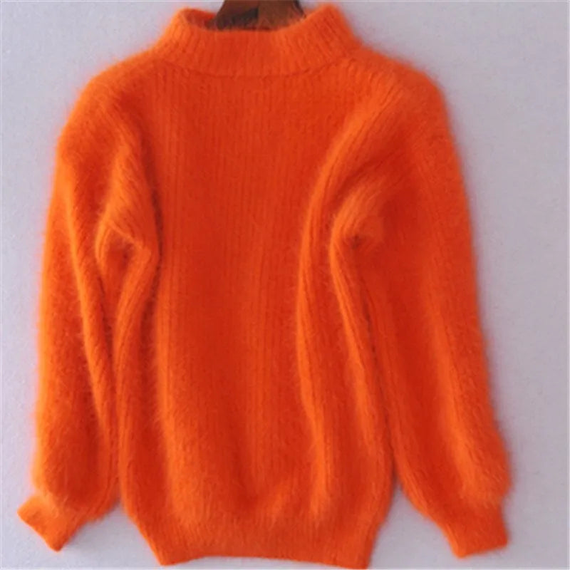 Casual Angora Gebreide Damestrui - Livia