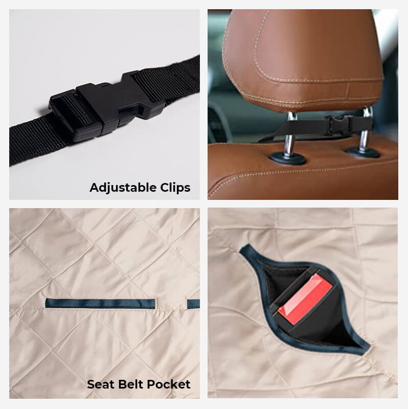 Comfortabel Honden Autobed - RoadPaw