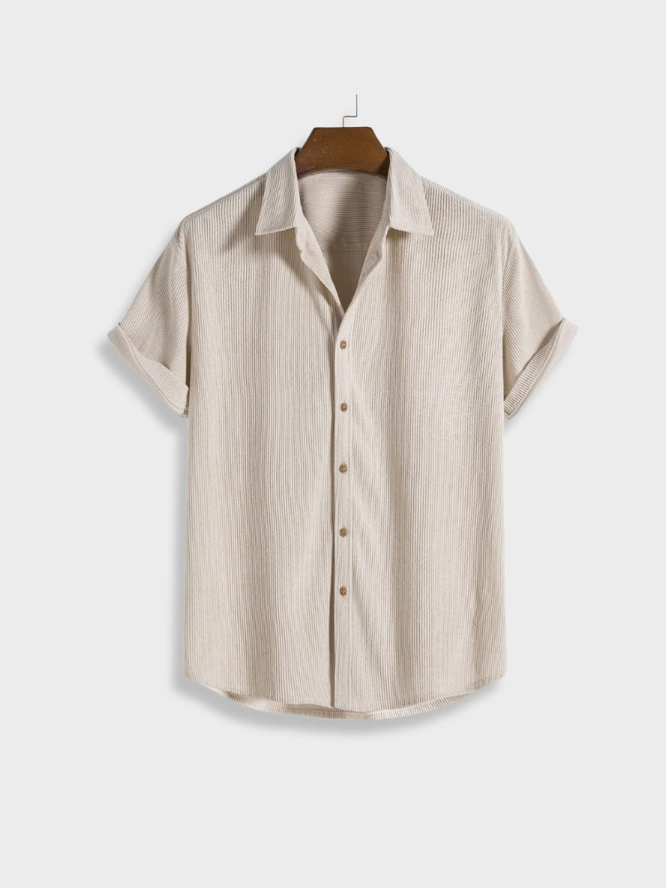 Heren Corduroy Zomerset met Knoopsluiting – Sven