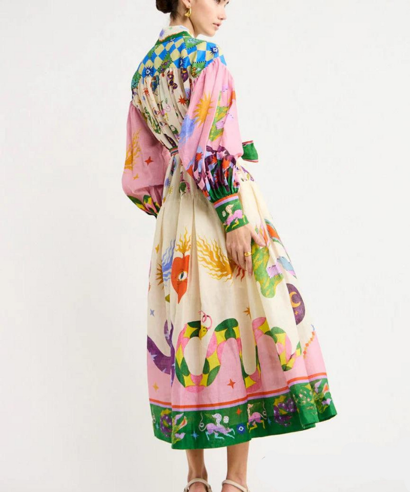 Stijlvolle Italiaanse Maxi Jurk – Bianca