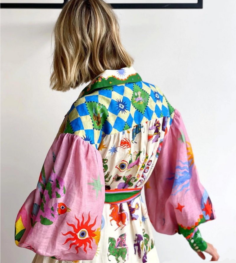 Stijlvolle Italiaanse Maxi Jurk – Bianca