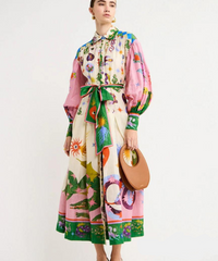 Stijlvolle Italiaanse Maxi Jurk – Bianca