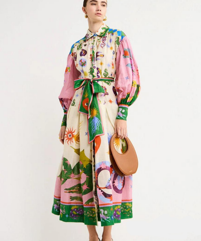 Stijlvolle Italiaanse Maxi Jurk – Bianca