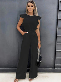Jumpsuit met Ruches - Evora