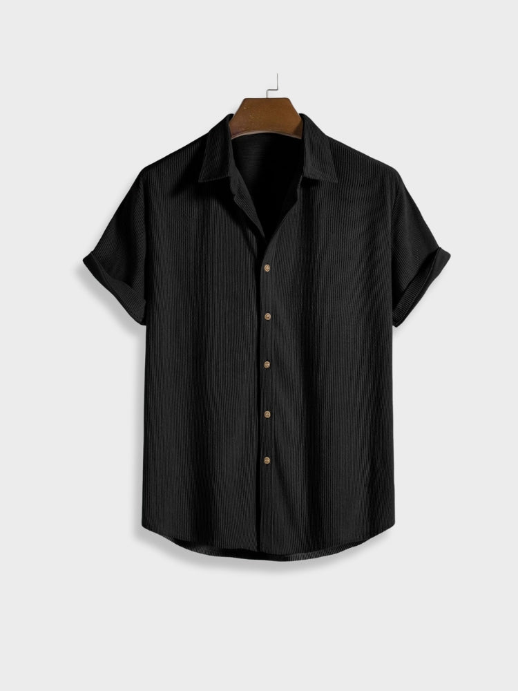 Heren Corduroy Zomerset met Knoopsluiting – Sven