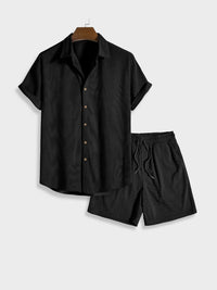 Heren Corduroy Zomerset met Knoopsluiting – Sven