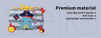 2-in-1 Ride-On Kinderkoffer met 360° wielen