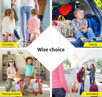 2-in-1 Ride-On Kinderkoffer met 360° wielen