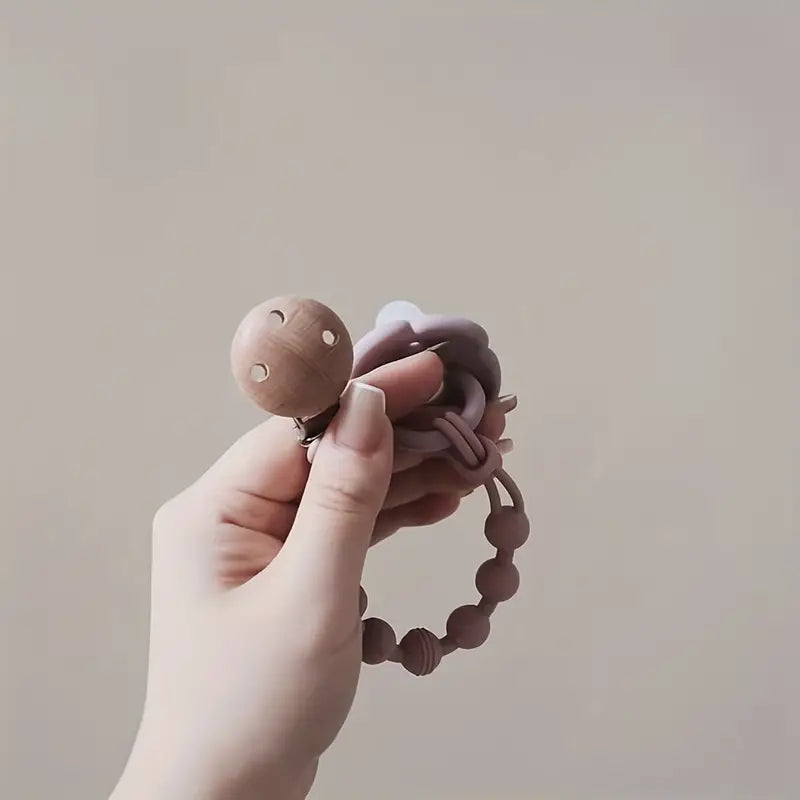 Schattige Beer Speenketting - TeddyClip