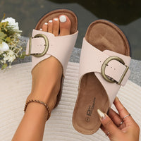 Comfortabele Slippers met Gespband – Fenna