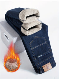 Warme Heren Winterjeans met Fleecevoering - Grayson