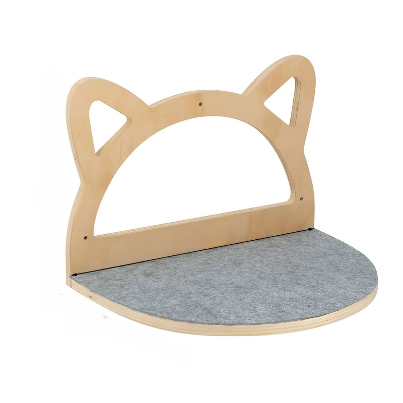 Wandklimplank voor Katten met Krabpaal - ClimbPaws