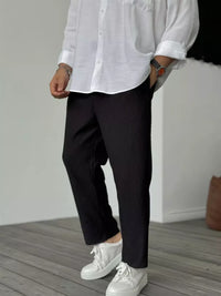 Luxe Herenbroek van Zachte Stof – Alessio